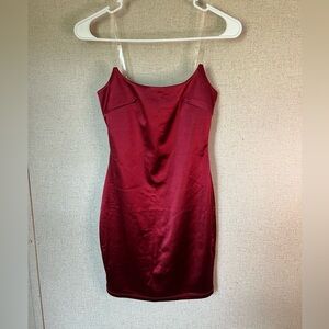 Fashion Nova Satin Dress